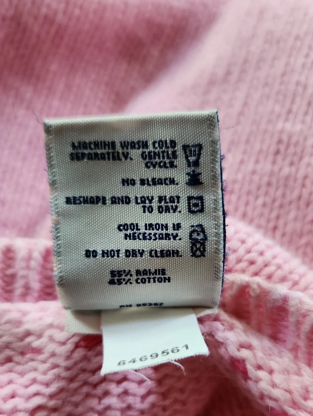 Cottagecore Patchwork Cat Apple Oshkosh Knit Pink Cardigan Sweater Sz 4/4T